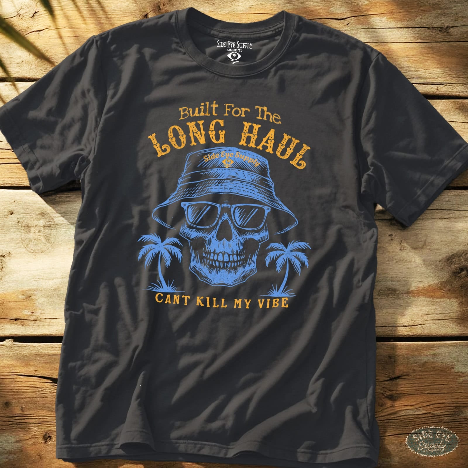 All My Friends Tee Charcoal / S - by Side Eye Supply - Surf Beach Life Apparel