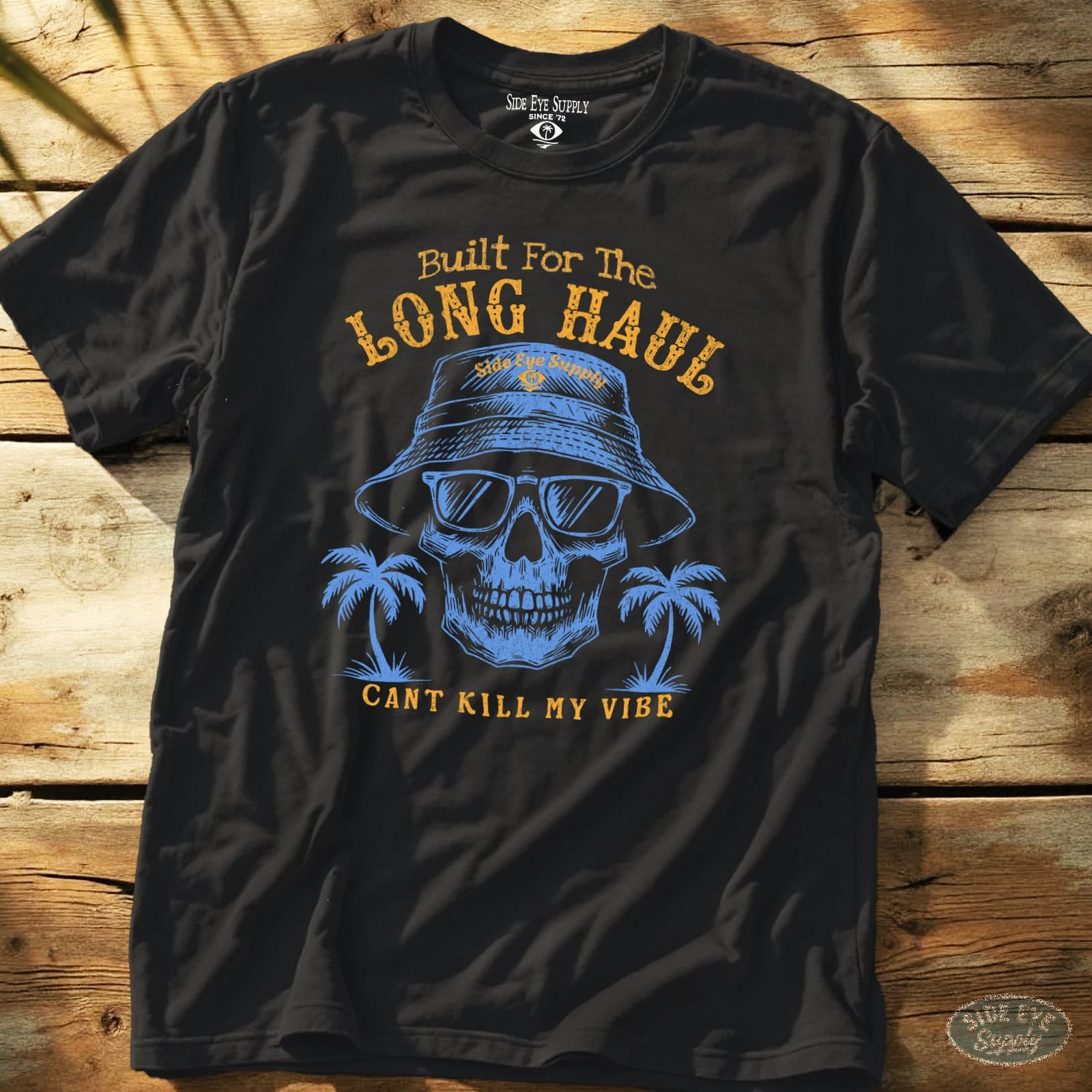 All My Friends Tee Black / S - by Side Eye Supply - Surf Beach Life Apparel