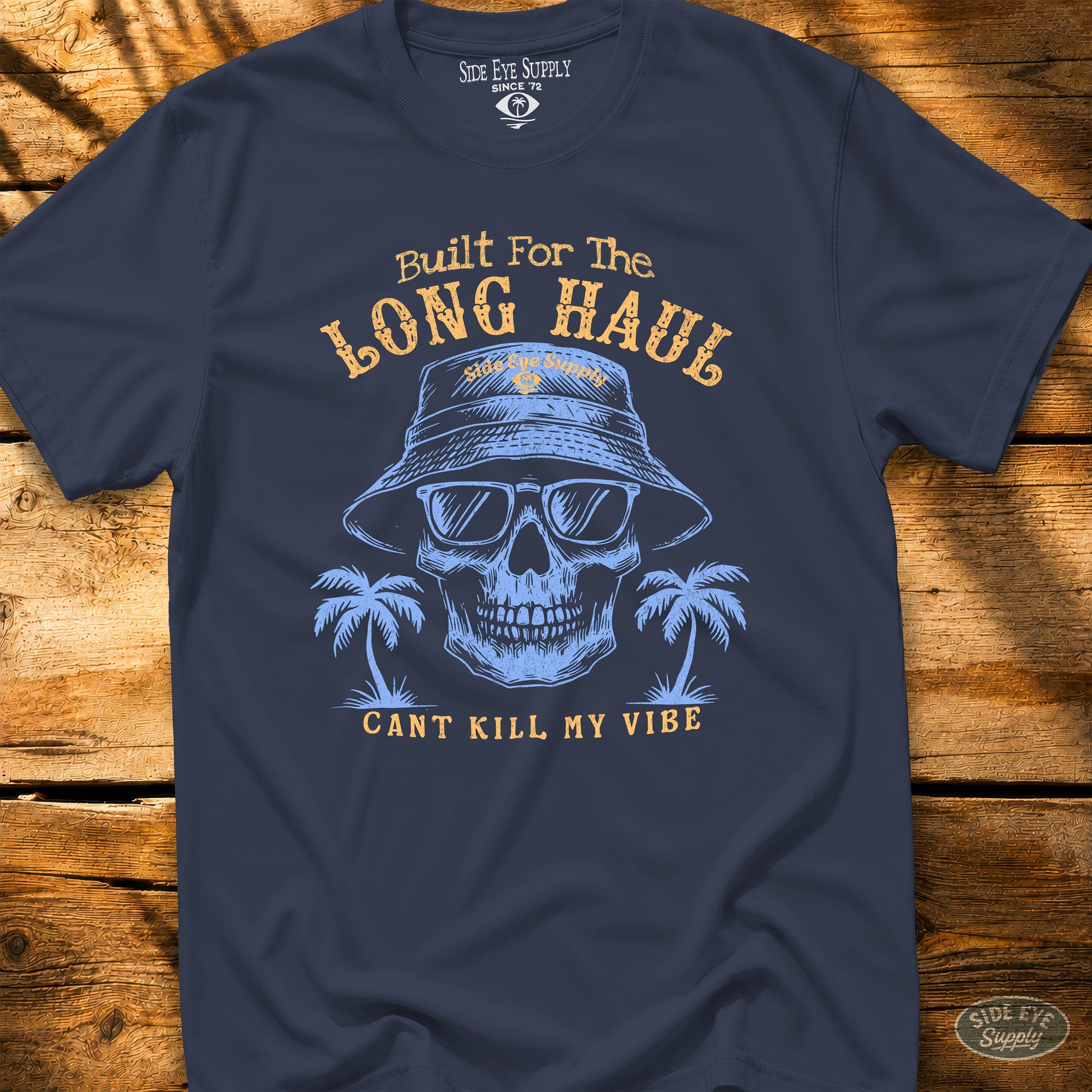 All My Friends Tee Navy / S - by Side Eye Supply - Surf Beach Life Apparel