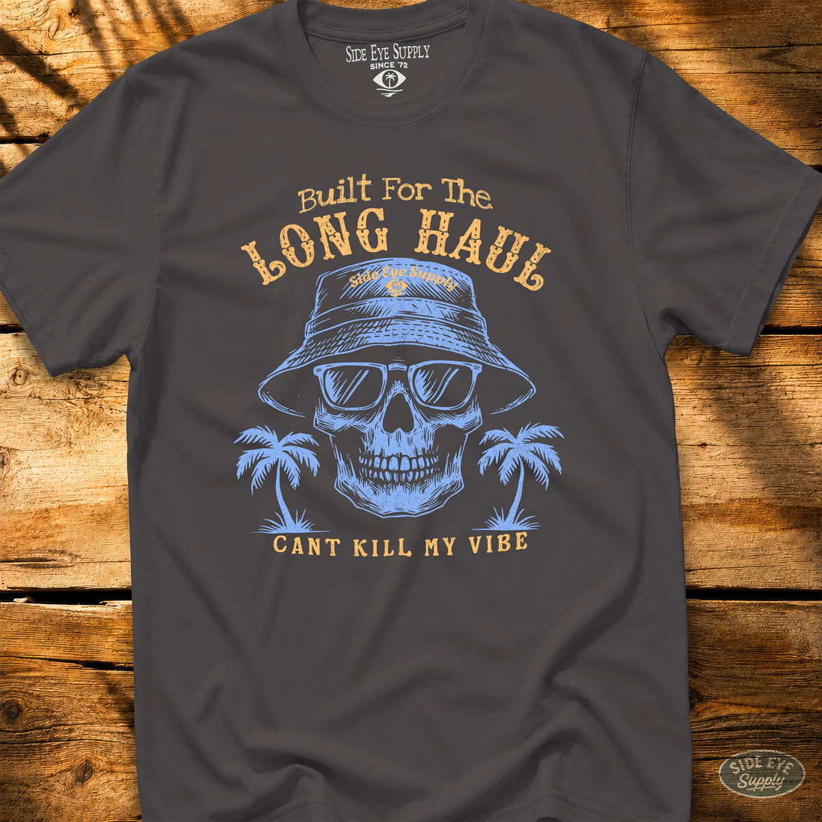 All My Friends Tee Charcoal / S - by Side Eye Supply - Surf Beach Life Apparel