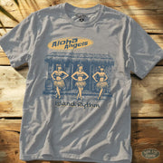 Aloha Angels Tee Sport Grey / S - by Side Eye Supply - Surf Beach Life Apparel