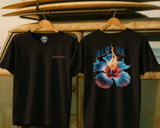 Aloha Tee Black / S - by Side Eye Supply - Surf Beach Life Apparel
