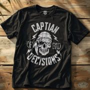 Bad Decisions Tee Black / S - by Side Eye Supply - Surf Beach Life Apparel