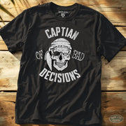 Bad Decisions Tee Black / S - by Side Eye Supply - Surf Beach Life Apparel