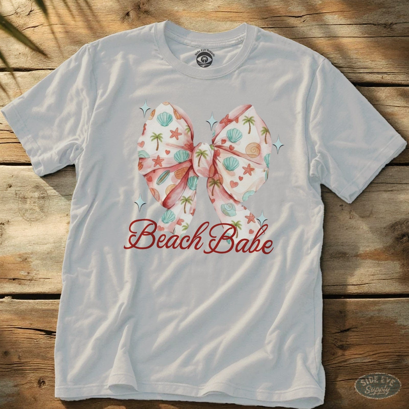 Beach Babe White / S - by Side Eye Supply - Surf Beach Life Apparel