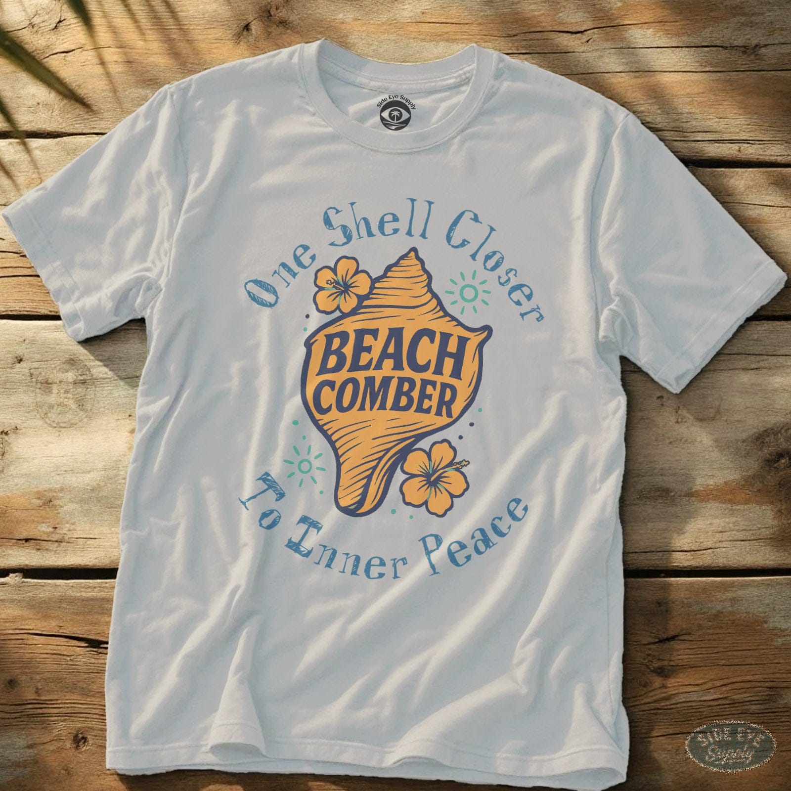 Beach Comber Tee White / S - by Side Eye Supply - Surf Beach Life Apparel