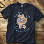 Beach Comber Tee Navy / S - by Side Eye Supply - Surf Beach Life Apparel
