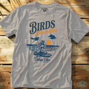 Birds of Paradise Tee Ice Grey / S - by Side Eye Supply - Surf Beach Life Apparel