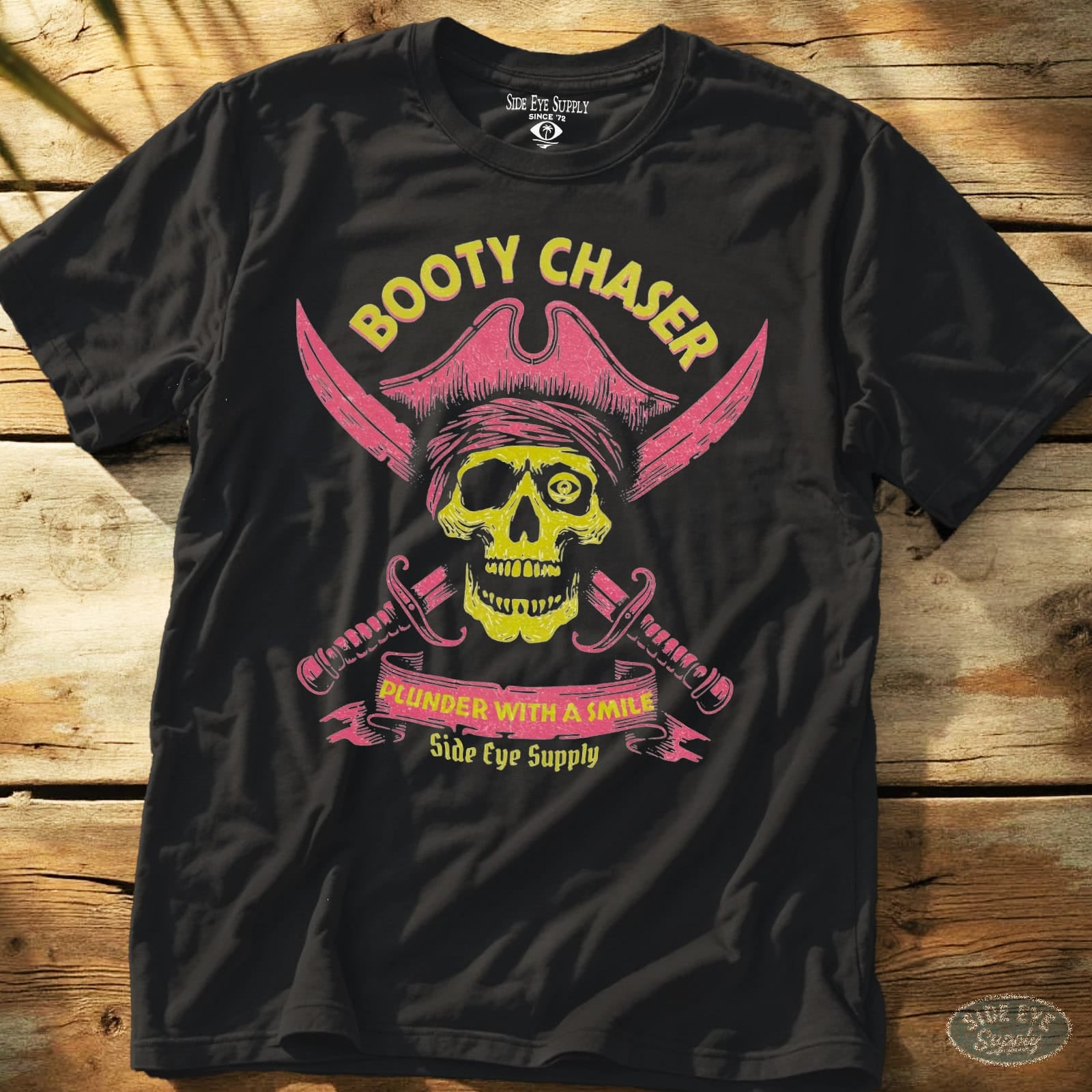 Bone Chaser Tee Black / S - by Side Eye Supply - Surf Beach Life Apparel