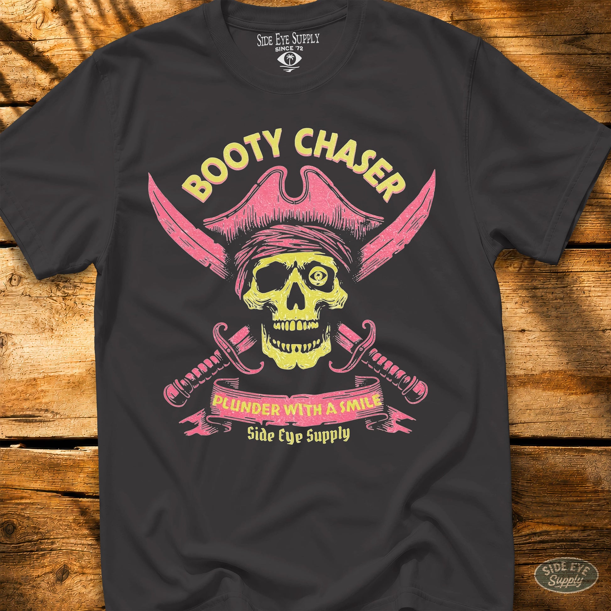Bone Chaser Tee Black / S - by Side Eye Supply - Surf Beach Life Apparel