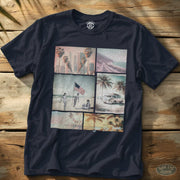 California Dreams Tee Navy / S - by Side Eye Supply - Surf Beach Life Apparel
