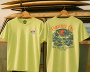 Carefree Cay Tee Cornsilk / S - by Side Eye Supply - Surf Beach Life Apparel