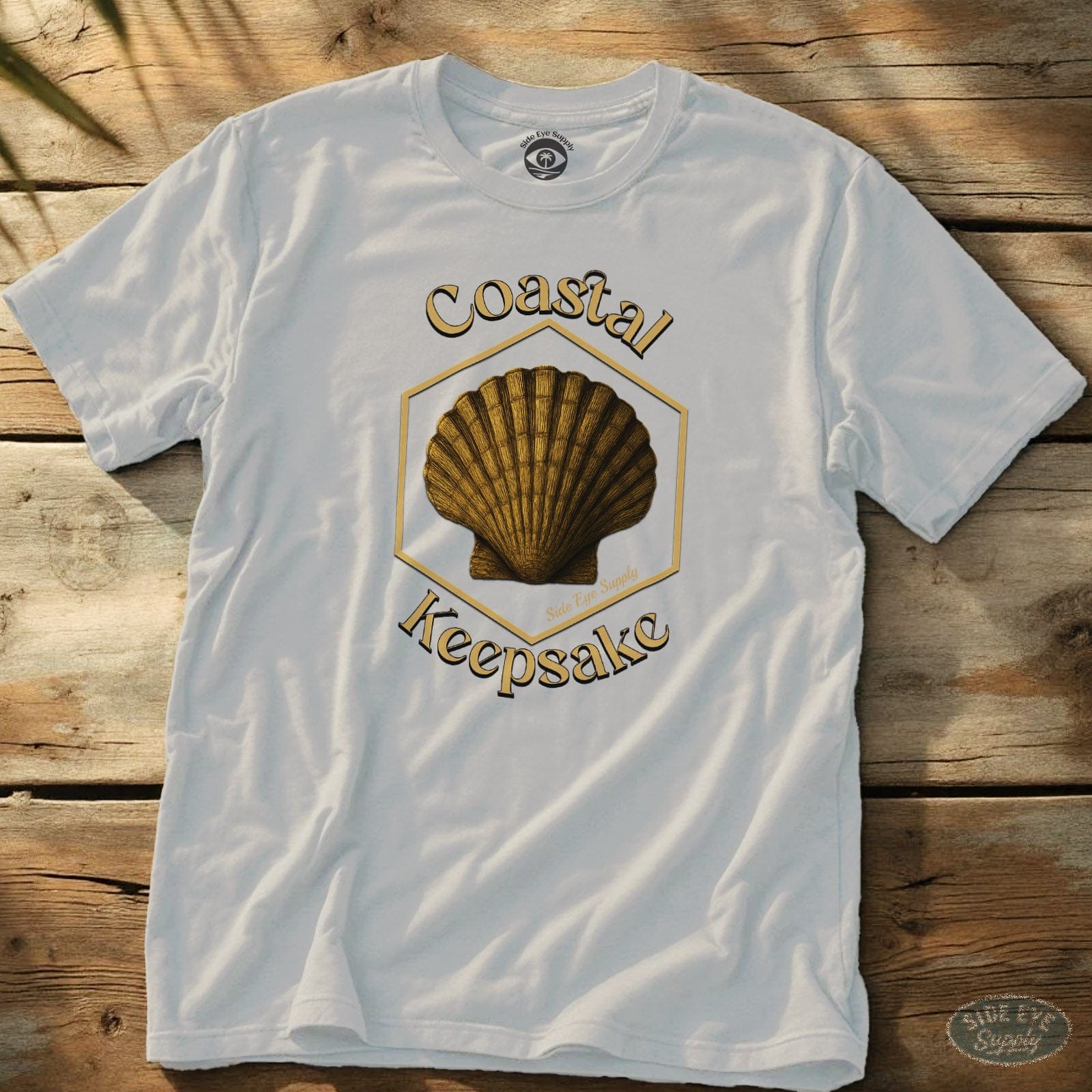 Coastal Keepsake Tee White / S - by Side Eye Supply - Surf Beach Life Apparel