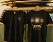 Cosmic Currents Tee Black / S - by Side Eye Supply - Surf Beach Life Apparel