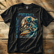 Cosmic Rebel T-Shirt Black / S - by Side Eye Supply - Surf Beach Life Apparel
