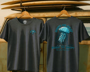 Don't Be Jelly Tee Heather Indigo / S - by Side Eye Supply - Surf Beach Life Apparel