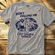 Don't Follow Tee Ice Grey / S - by Side Eye Supply - Surf Beach Life Apparel