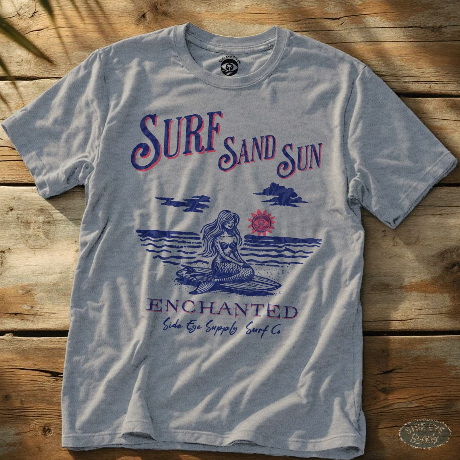 Enchanted Tee Sport Grey / S - by Side Eye Supply - Surf Beach Life Apparel