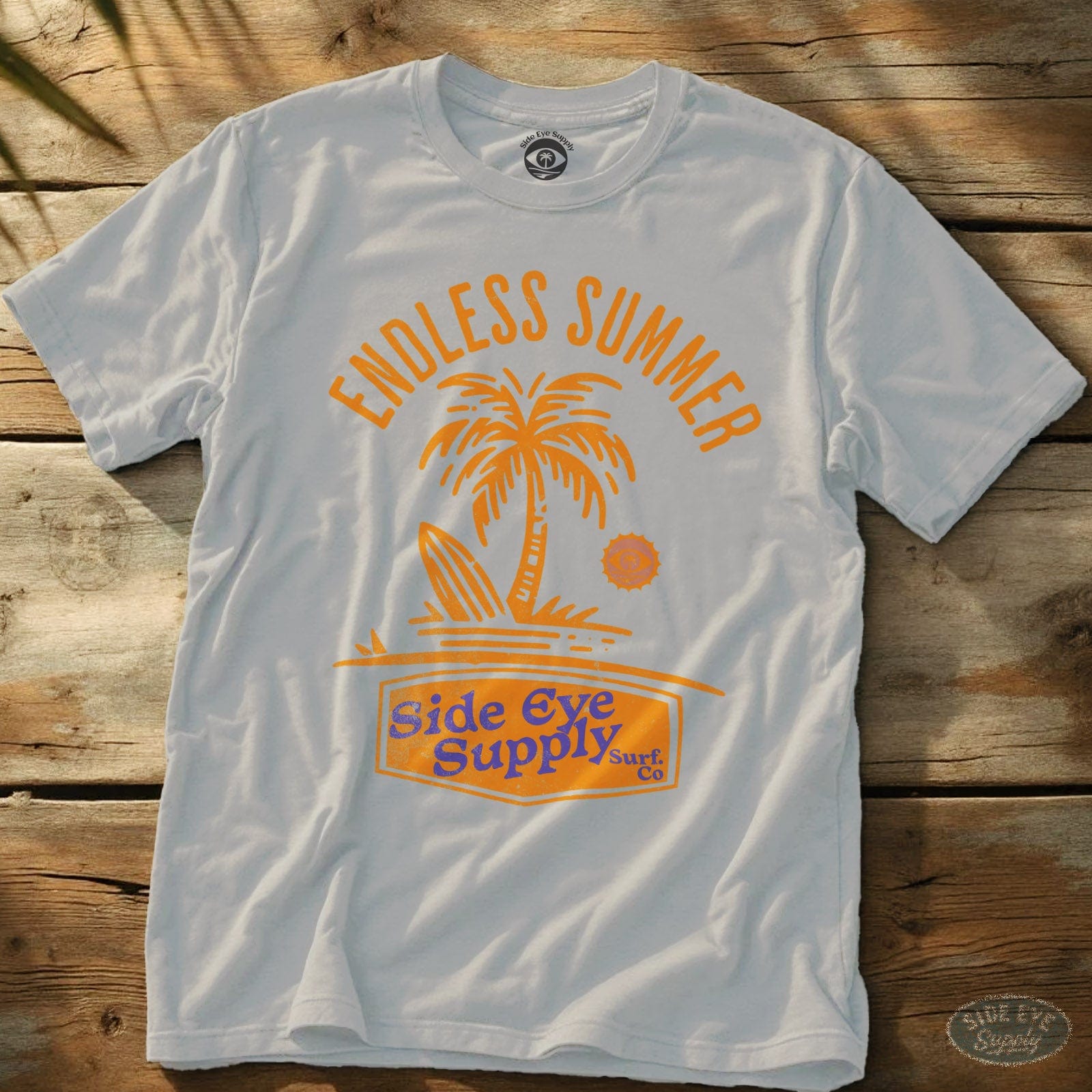 Endless Summer T-Shirt White / S - by Side Eye Supply - Surf Beach Life Apparel