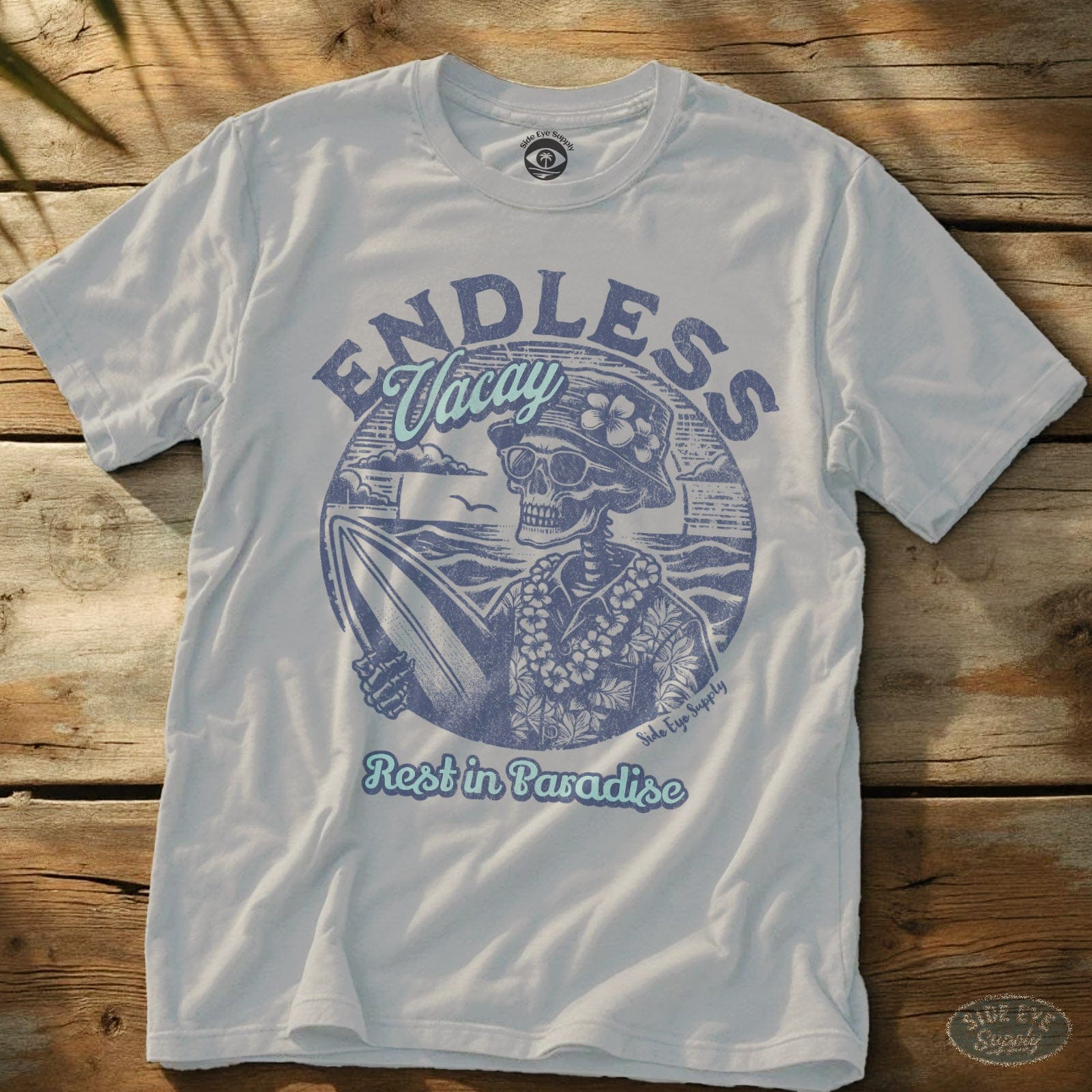 Endless Vacay Tee White / S - by Side Eye Supply - Surf Beach Life Apparel