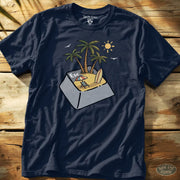 ESC Tee Navy / S - by Side Eye Supply - Surf Beach Life Apparel