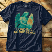 Eternal Summer.exe Tee Navy / S - by Side Eye Supply - Surf Beach Life Apparel