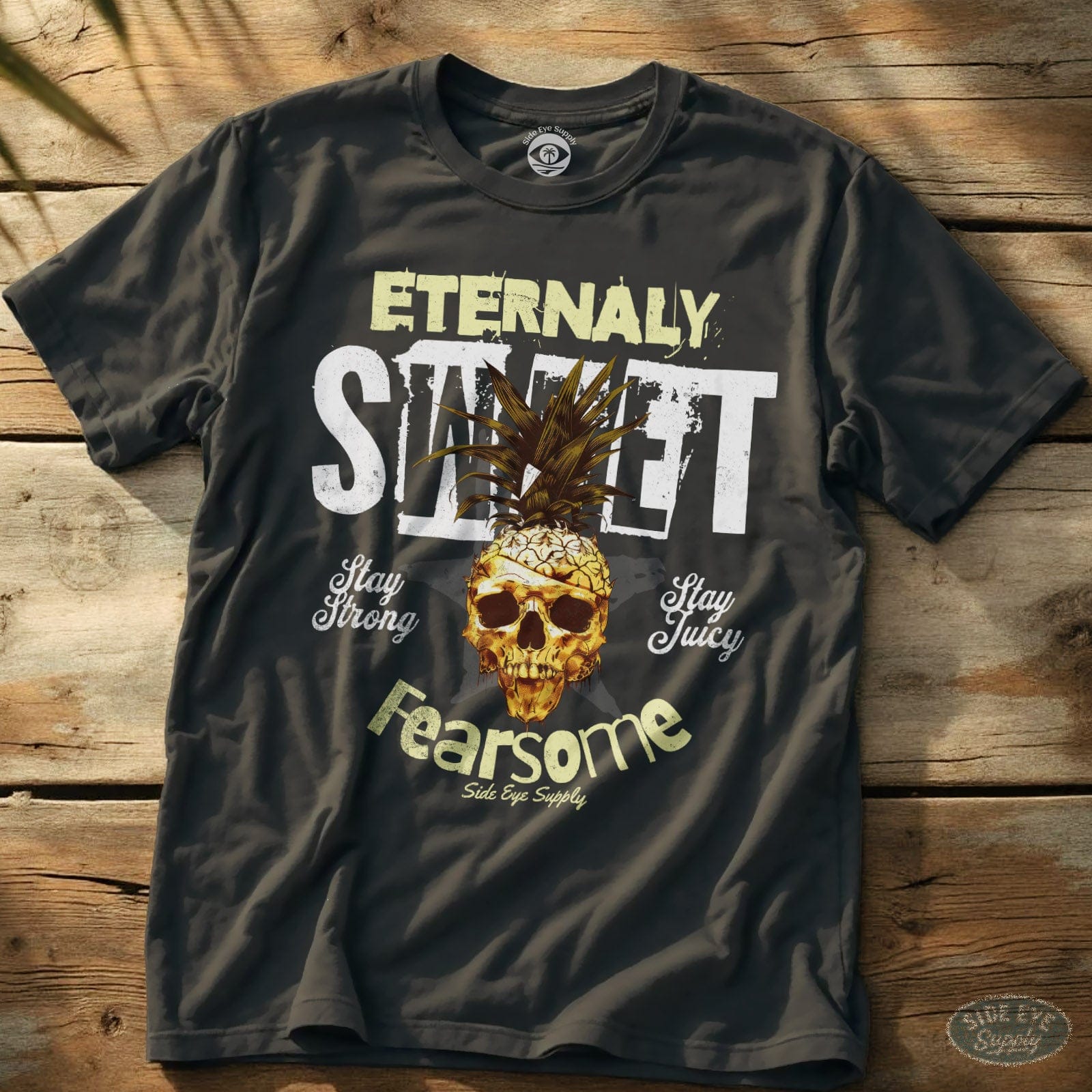 Eternally Sweet Tee Charcoal / S - by Side Eye Supply - Surf Beach Life Apparel