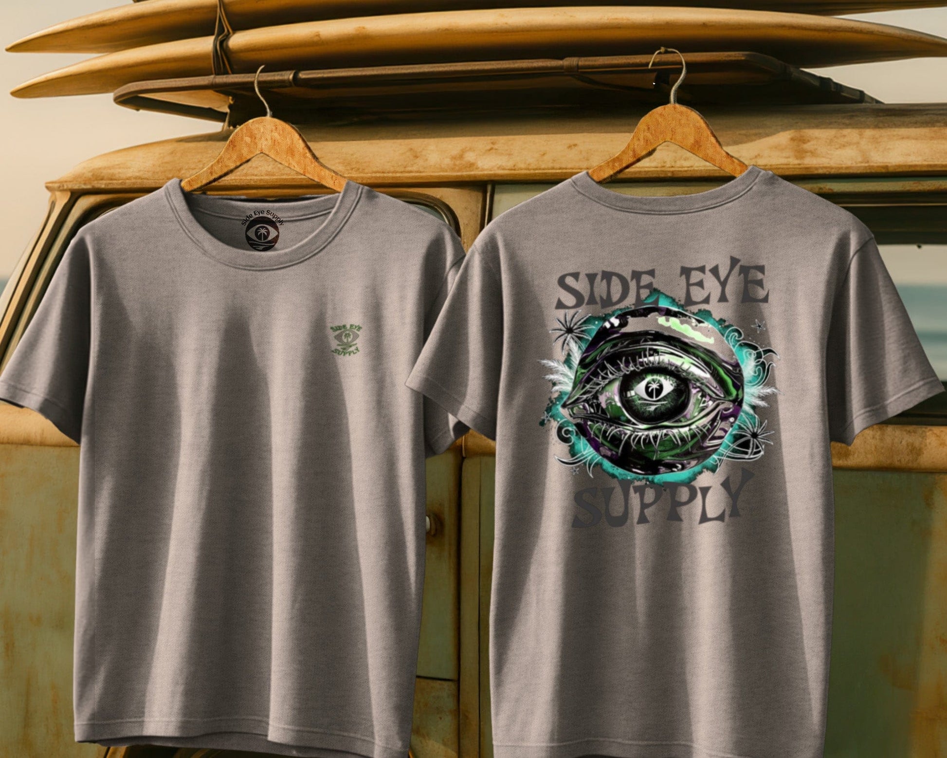 Eye Of The Storm Sport Grey / S - by Side Eye Supply - Surf Beach Life Apparel