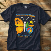 Fun Time Tee Navy / S - by Side Eye Supply - Surf Beach Life Apparel