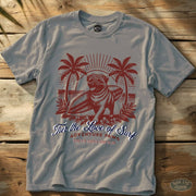 Fur The Love of Surf Tee Ice Grey / S - by Side Eye Supply - Surf Beach Life Apparel