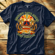 Groovy Days Ahead Tee Navy / S - by Side Eye Supply - Surf Beach Life Apparel
