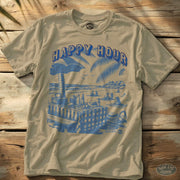 Happy Hour Tee Sand / S - by Side Eye Supply - Surf Beach Life Apparel