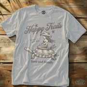 Happy Trails Tee White / S - by Side Eye Supply - Surf Beach Life Apparel