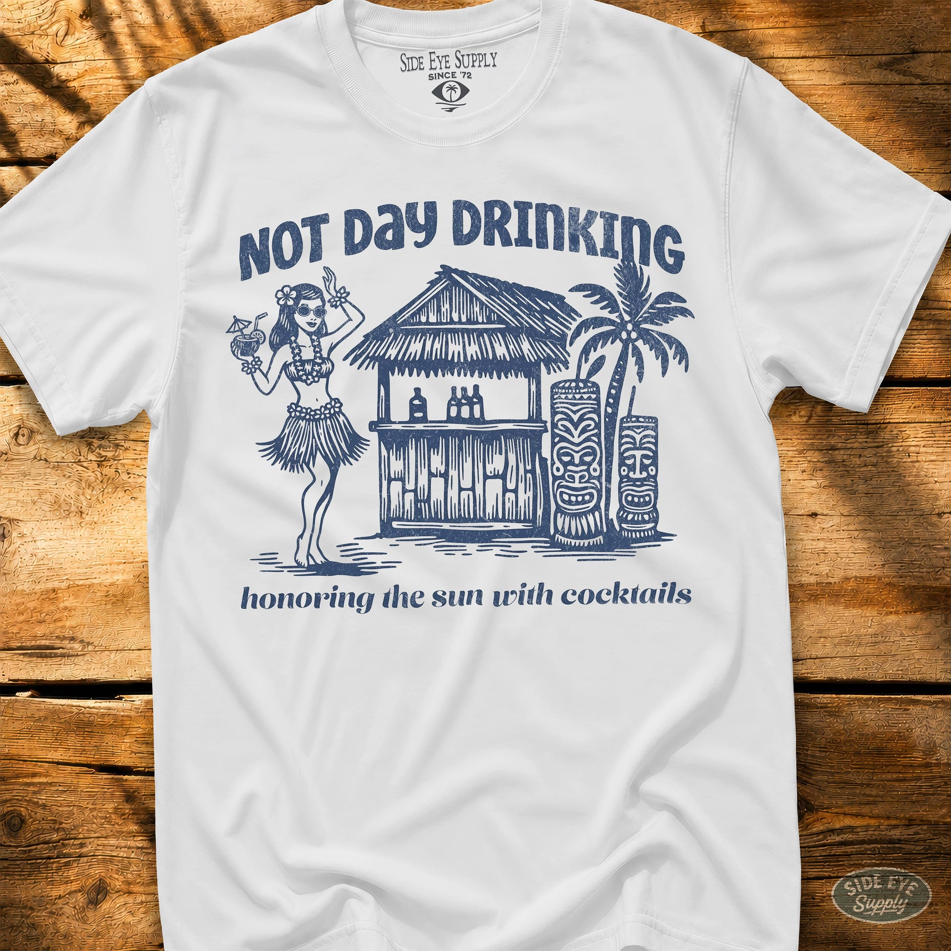 Honor The Sun Tee White / S - by Side Eye Supply - Surf Beach Life Apparel