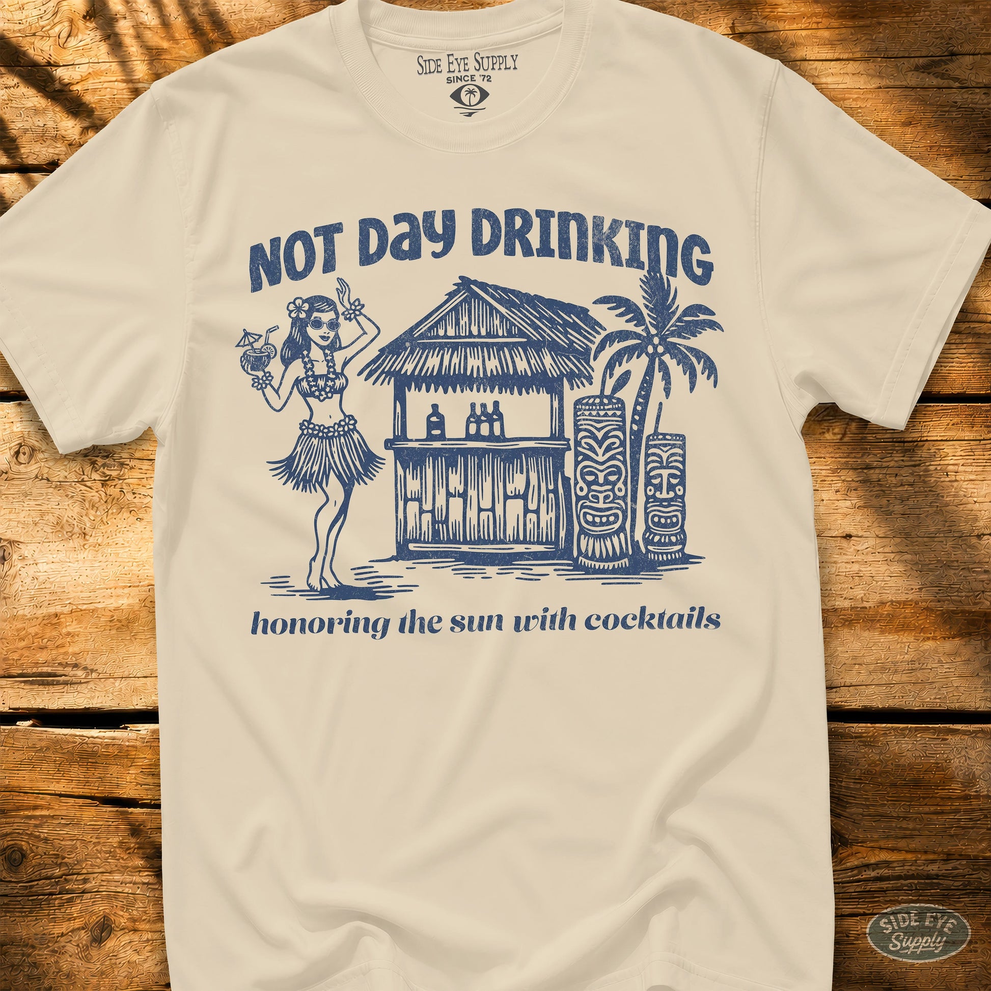 Honor The Sun Tee Natural / S - by Side Eye Supply - Surf Beach Life Apparel