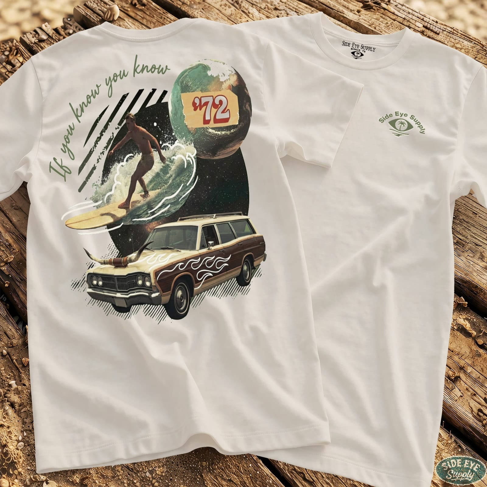 If You Know Tee White / S - by Side Eye Supply - Surf Beach Life Apparel