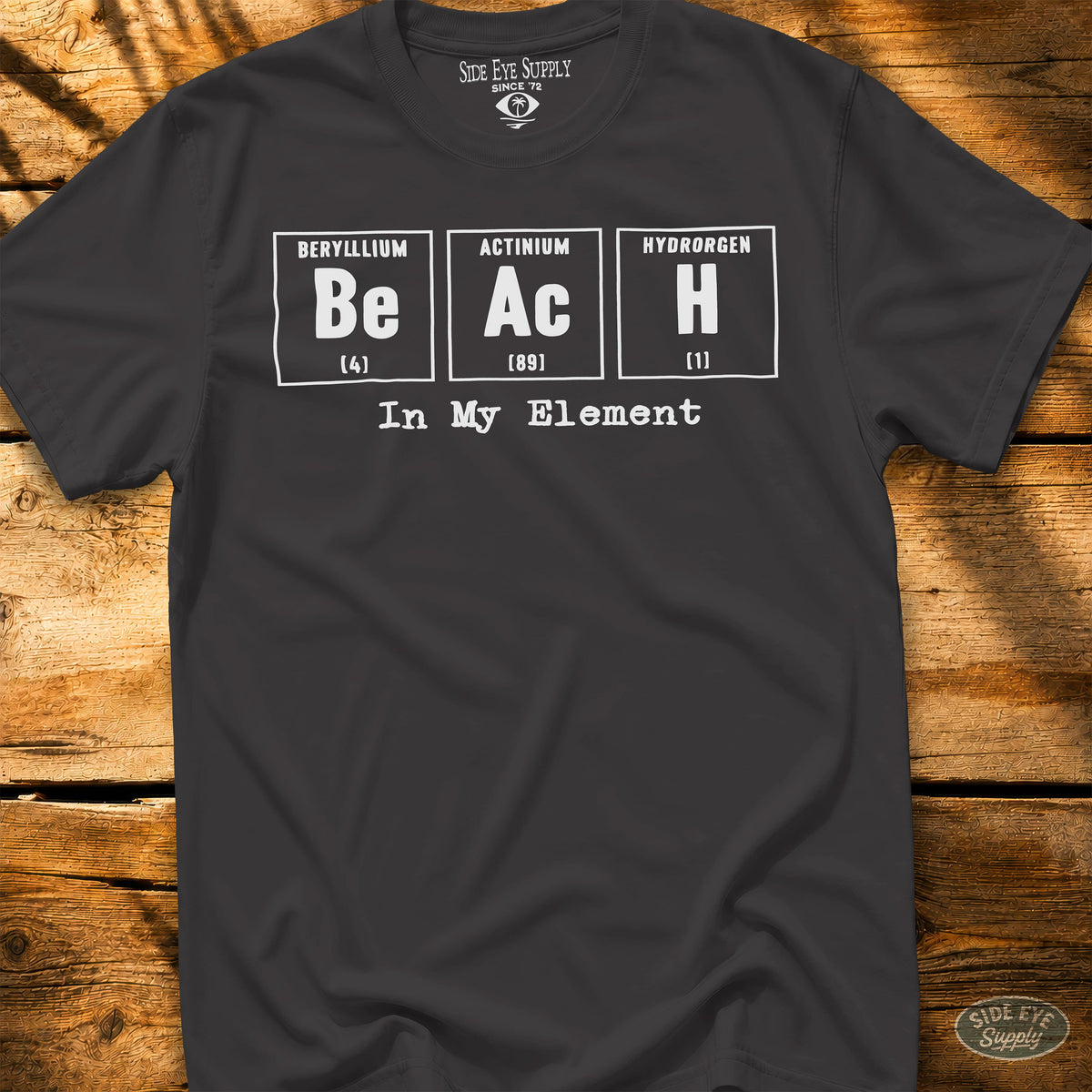 In My Element Tee Black / S - by Side Eye Supply - Surf Beach Life Apparel