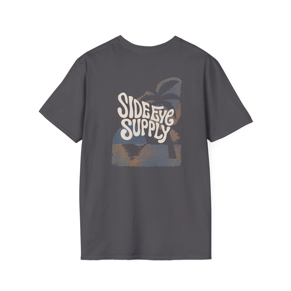 Into The Fade Tee Charcoal / S - by Side Eye Supply - Surf Beach Life Apparel