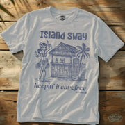 Island Sway T-Shirt White / S - by Side Eye Supply - Surf Beach Life Apparel