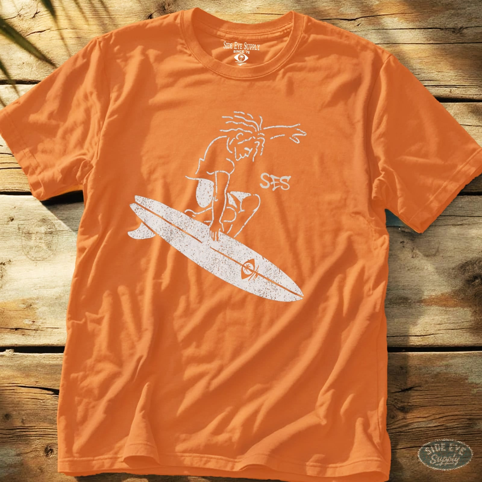 Joy Ride Tee Orange / S - by Side Eye Supply - Surf Beach Life Apparel