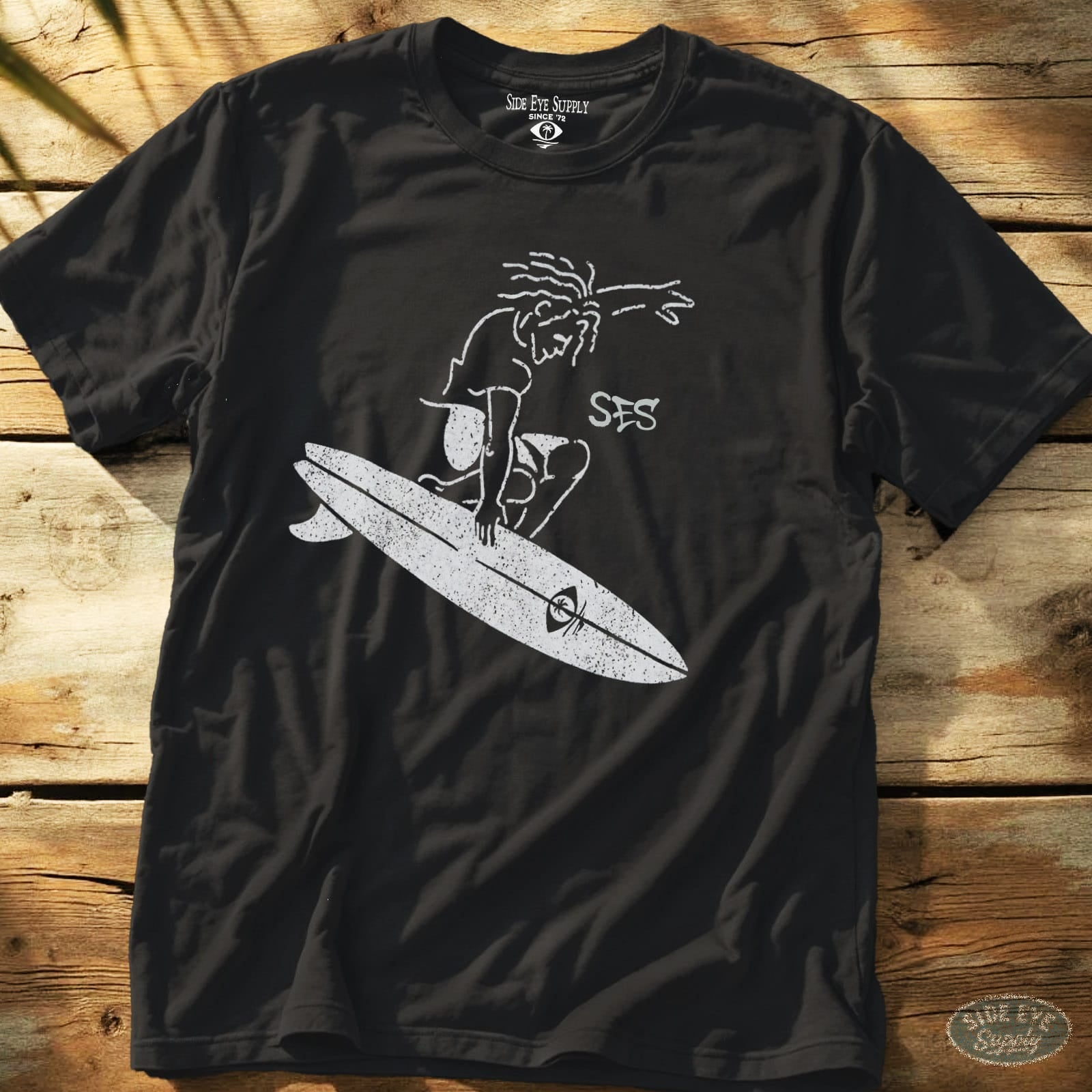 Joy Ride Tee Black / S - by Side Eye Supply - Surf Beach Life Apparel