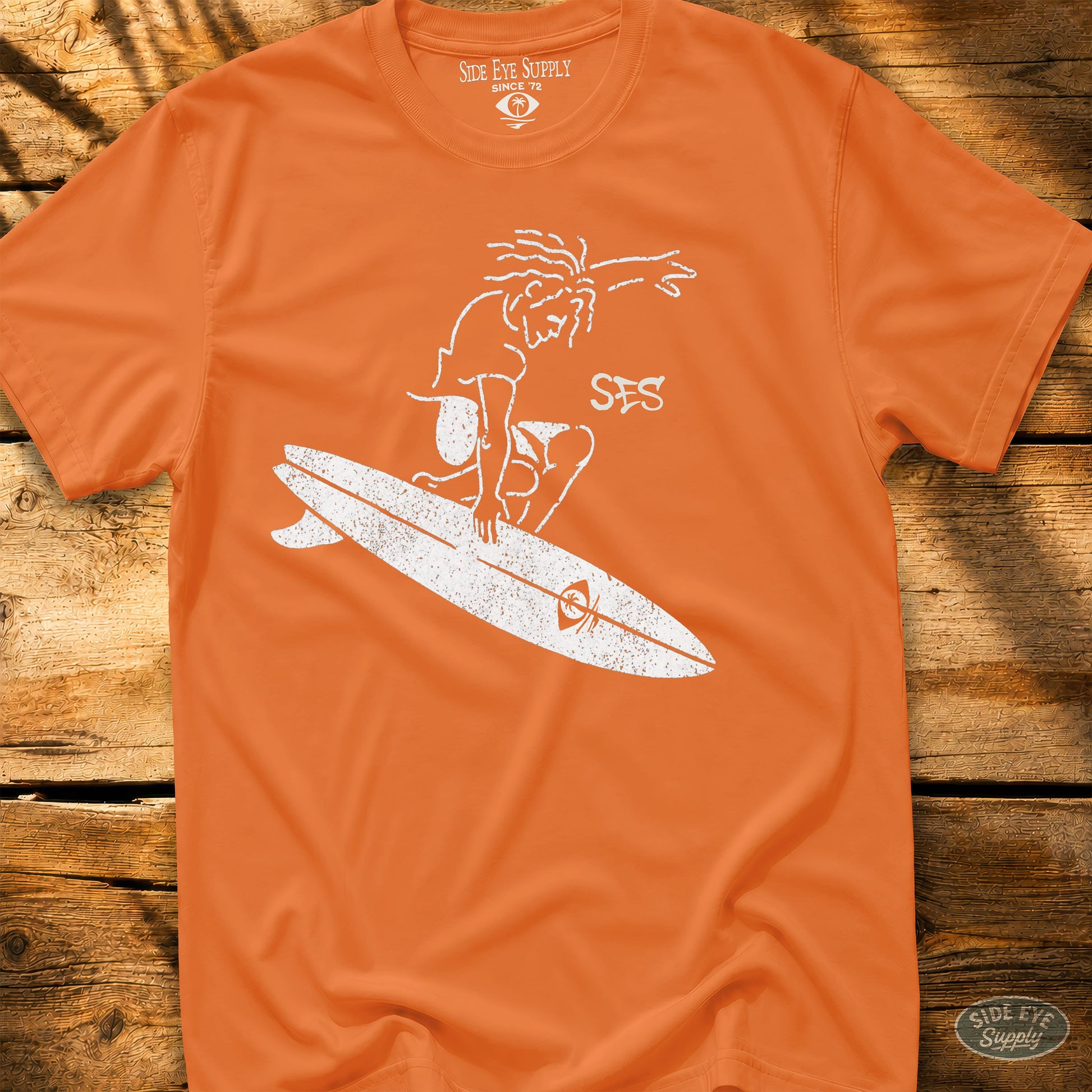 Joy Ride Tee Orange / S - by Side Eye Supply - Surf Beach Life Apparel