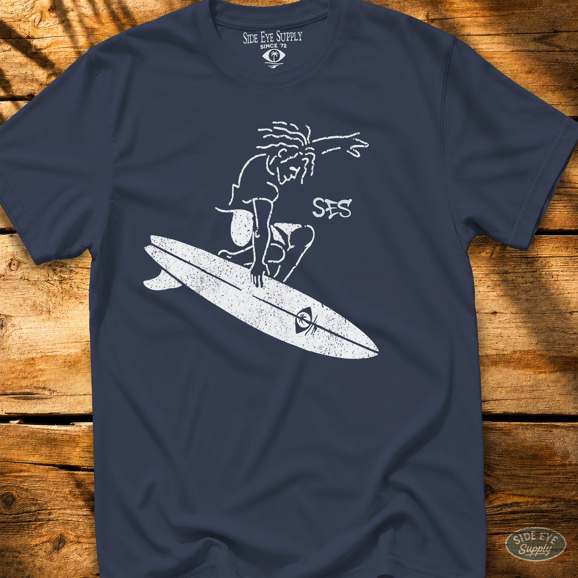 Joy Ride Tee Navy / S - by Side Eye Supply - Surf Beach Life Apparel