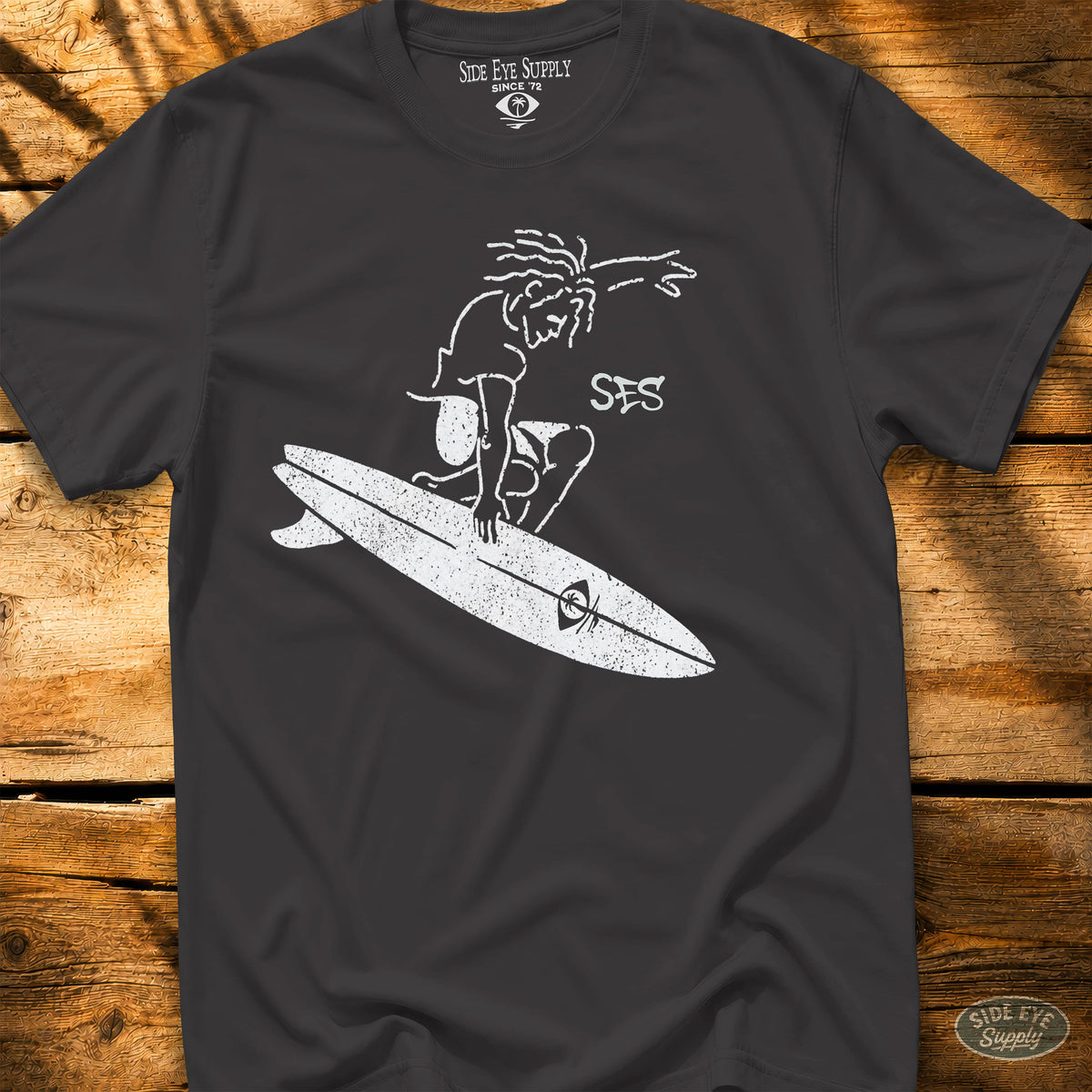 Joy Ride Tee Black / S - by Side Eye Supply - Surf Beach Life Apparel