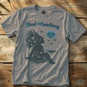 Just Coasting Tee Ice Grey / S - by Side Eye Supply - Surf Beach Life Apparel