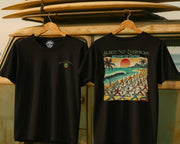 Kung Foo Fighting Tee Black / S - by Side Eye Supply - Surf Beach Life Apparel