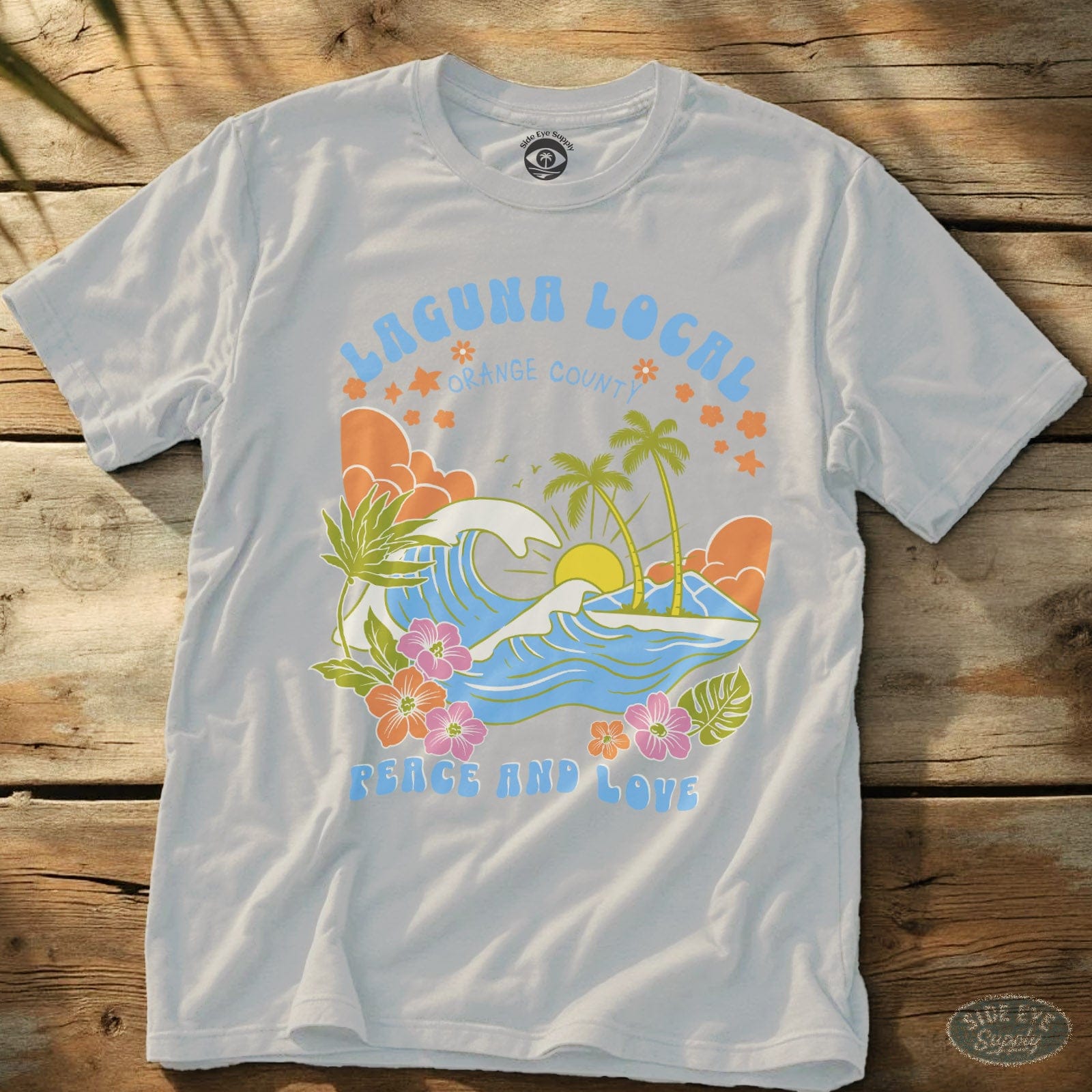 Laguna Local Tee White / S - by Side Eye Supply - Surf Beach Life Apparel