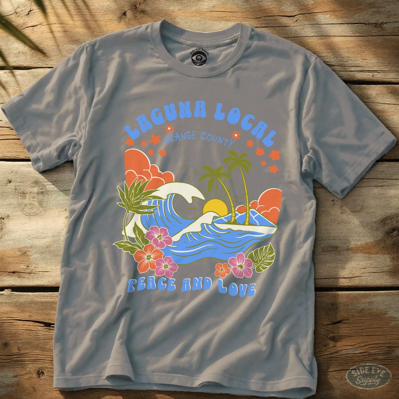 Laguna Local Tee Ice Grey / S - by Side Eye Supply - Surf Beach Life Apparel