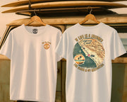 Life is a Journey Tee White / S - by Side Eye Supply - Surf Beach Life Apparel