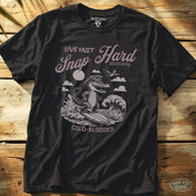 Live Fast Tee Black / S - by Side Eye Supply - Surf Beach Life Apparel